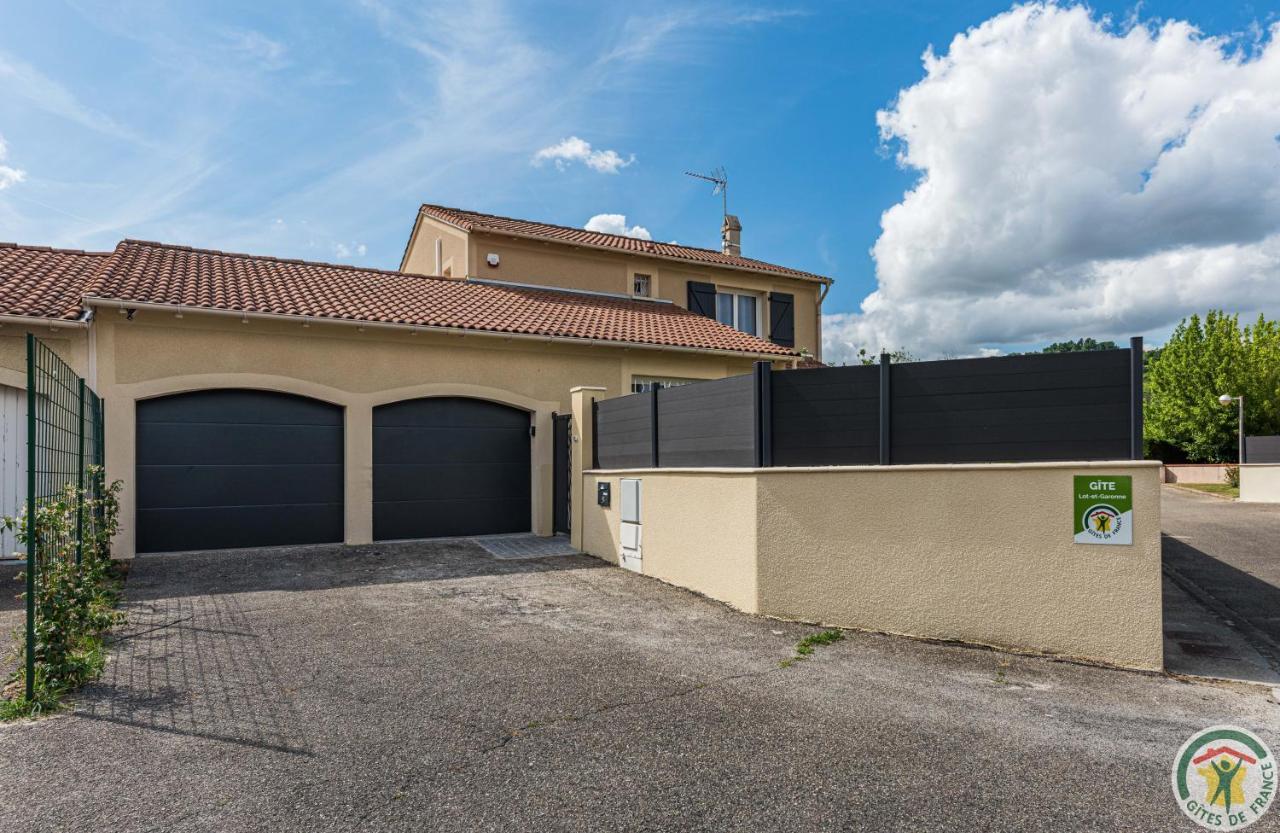 Villa des Oliviers : Sublime villa avec piscine chauffée et privée, terrasse de 185m² Bon-Encontre Extérieur photo